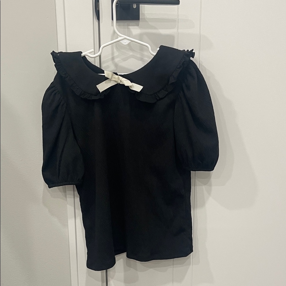 H&M Black Kids Blouse with Bow
